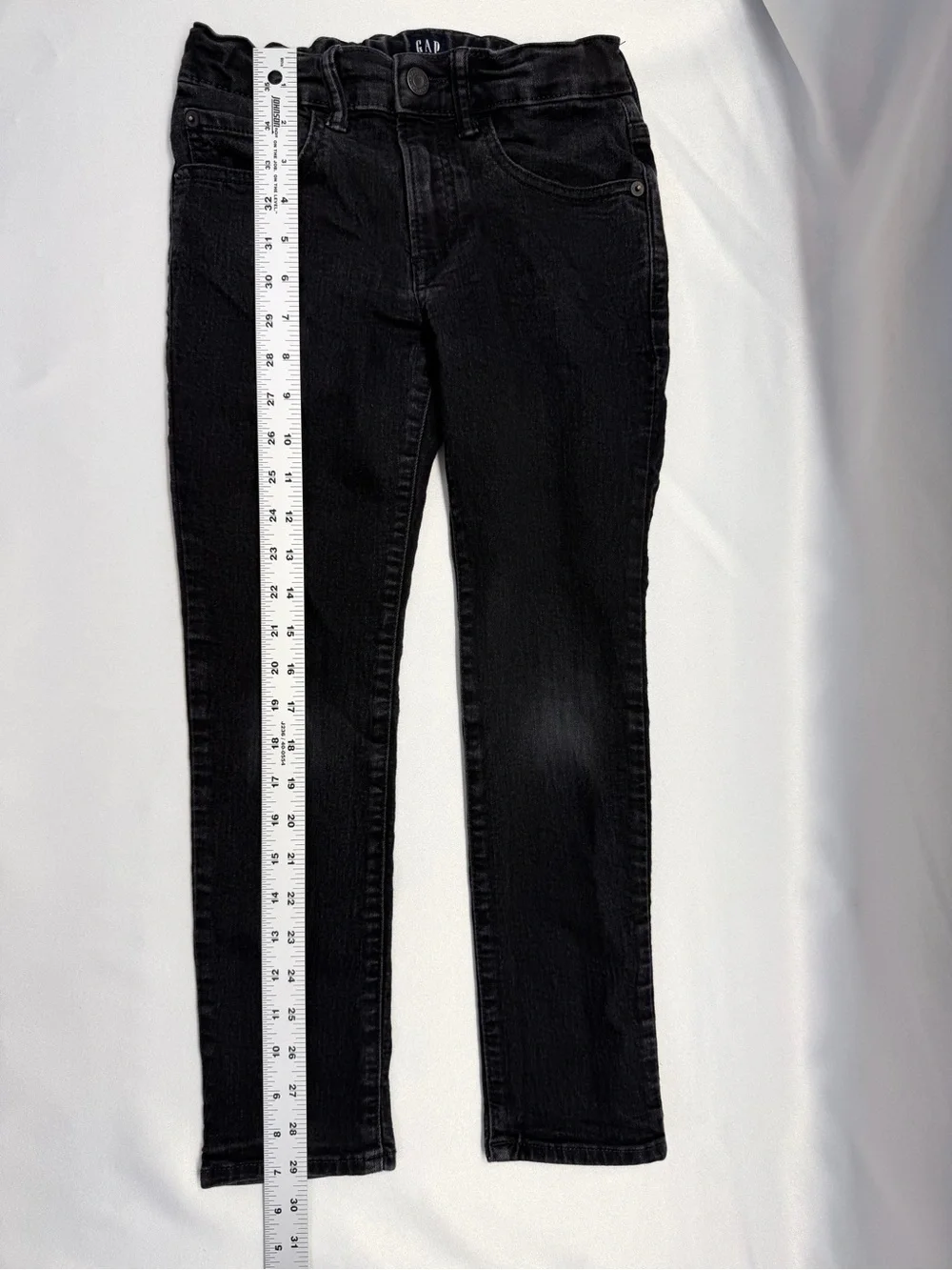 GAP Girls Stretch Skinny Jeans | Black Denim | GUC | Size 8